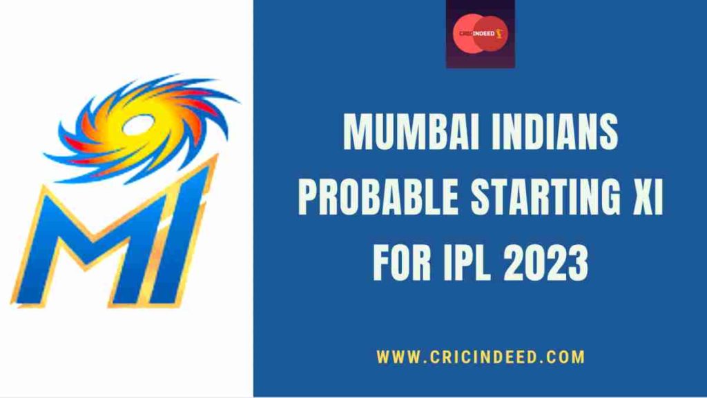 mumbai indians playing xi for ipl 2023
