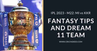 mi vs kkr ipl 2023 dream11 prediction