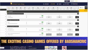 exciting casino games by badshahcric