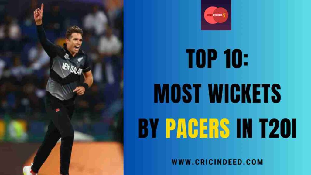 Most Wickets by Pacers in T20I