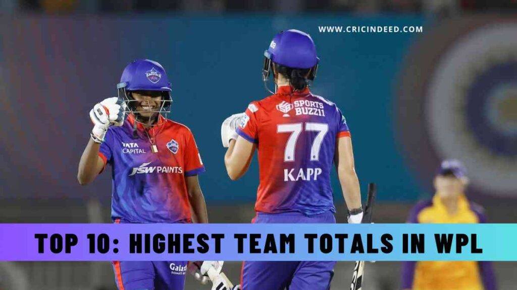 Top 10: Highest Team Totals in WPL History
