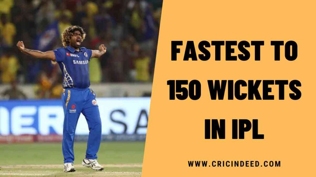 Fastest to 150 Wickets in IPL