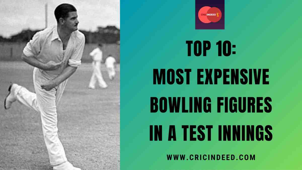 Top 10 Most Expensive Bowling Figures in a Test Innings CricIndeed