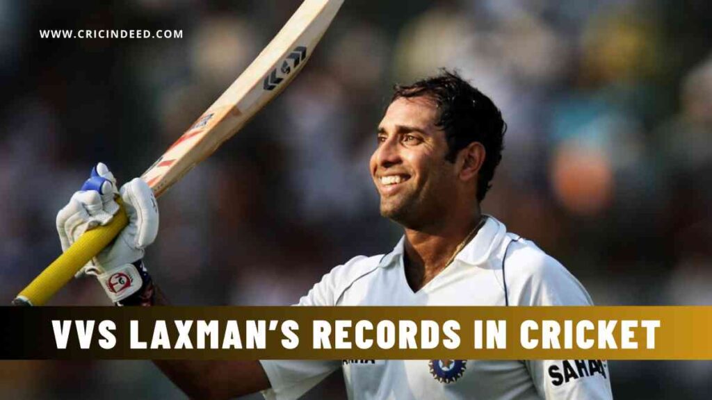 Amazing Records of VVS Laxman in International Cricket