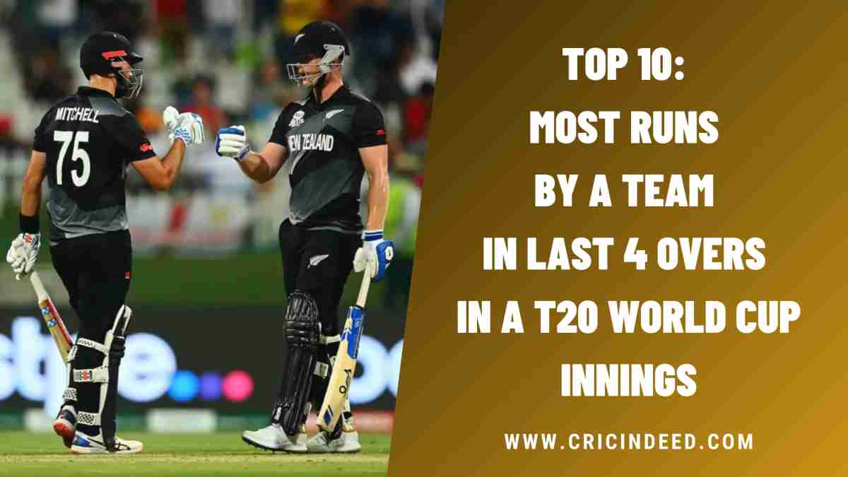 Top 10 Most Runs By A Team In Last 4 Overs In A T20 World Cup Innings Cricindeed Top 10 Most Runs By A Team In Last 4 Overs In A T20 World Cup Innings Cricindeed