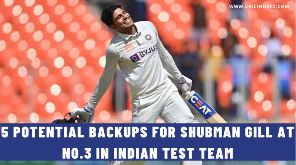 who can bat at No. 3 in test for iNdia