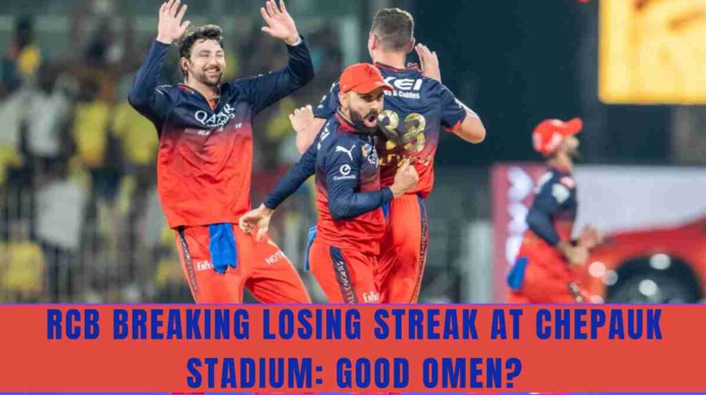 rcb winning in chennai