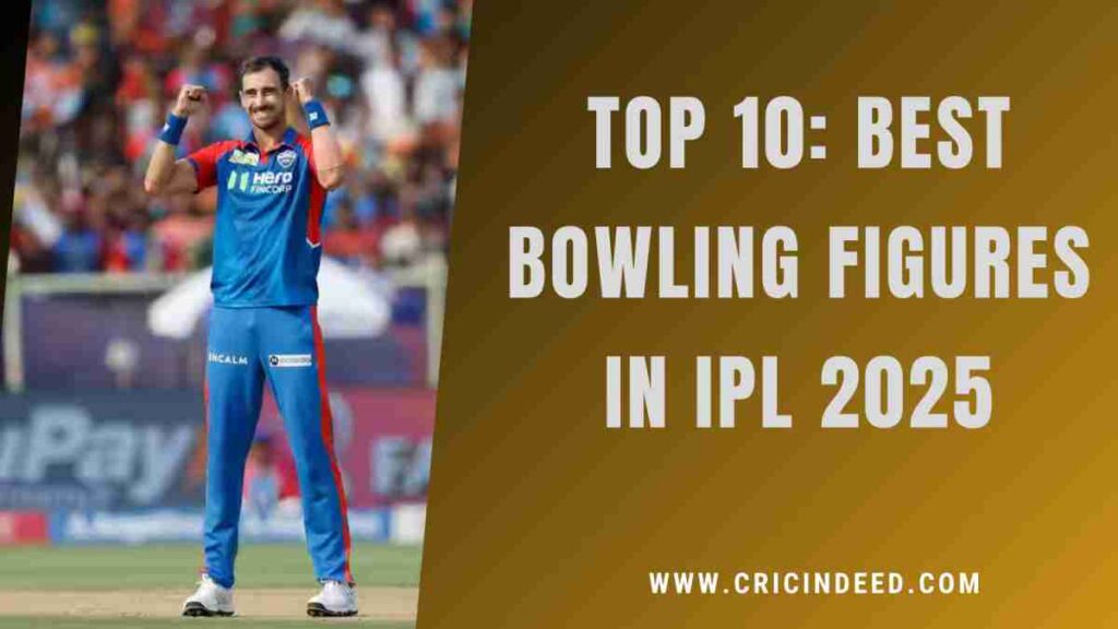 Mitchell Starc with the best bowling figures in IPL 2025.
