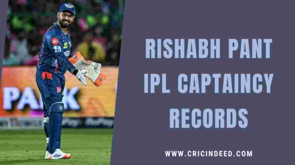 pant captaining the lsg team