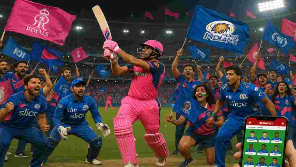 rajasthan mumbai ipl fantasy league faceoff
