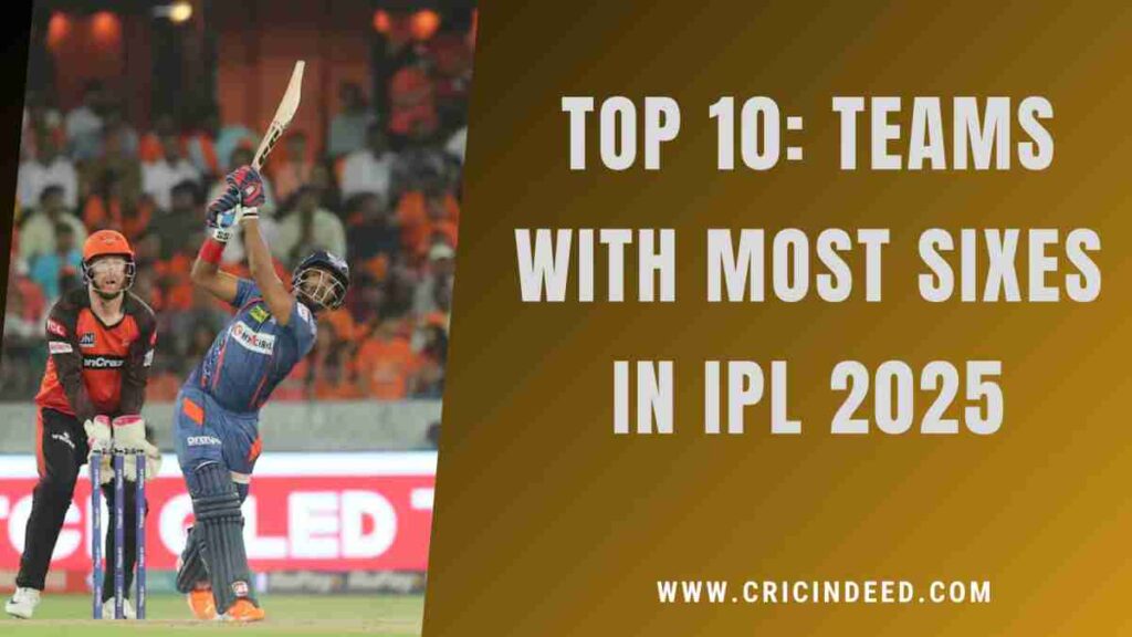 lsg player hitting a six in IPL 2025.