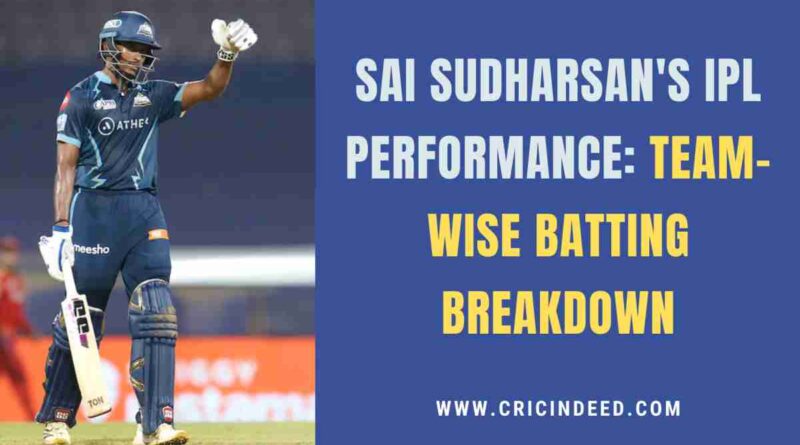 Sai Sudharsan hitting a 50 against PBKS