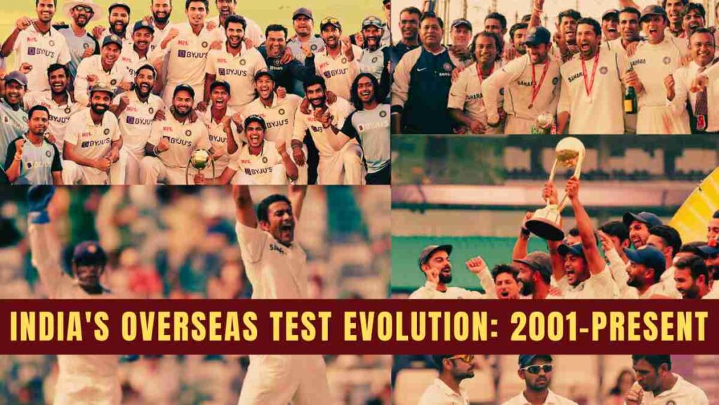 indian team performances in overseas test post 2000