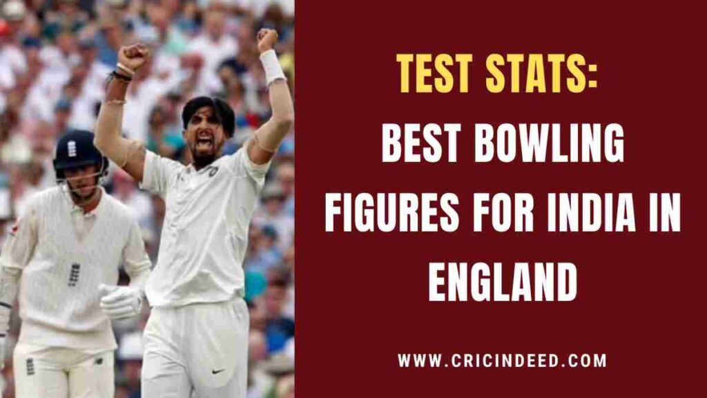 Ishant picking a 7-wicket haul in england test
