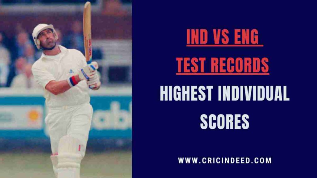 graham gooch scored 300 against india
