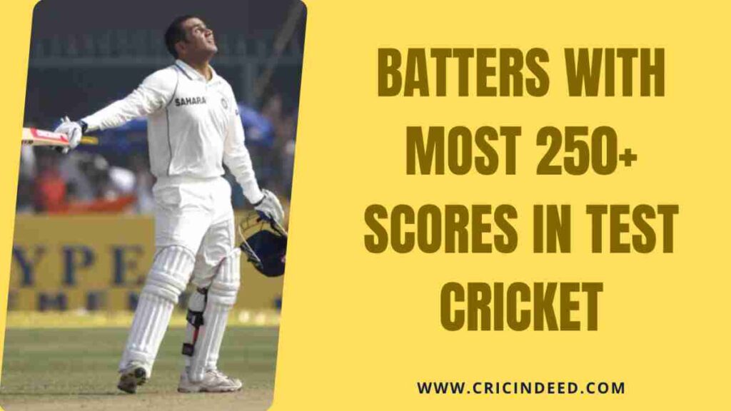 sehwag celebrating crossing 250 in a test match