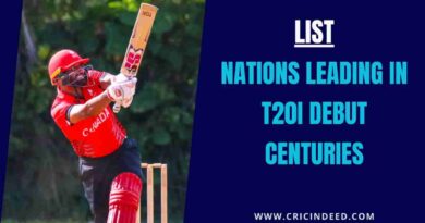 Ravinderpal Singh debut century in t20i