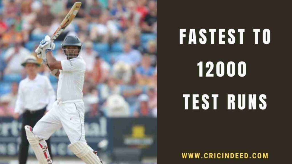 kumar sangakkara hitting a boundary in a test match
