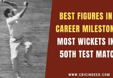trevor bailey bowling 50th test