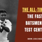 fastest batter to 5 100s in test