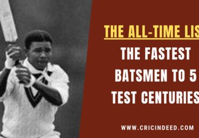 fastest batter to 5 100s in test