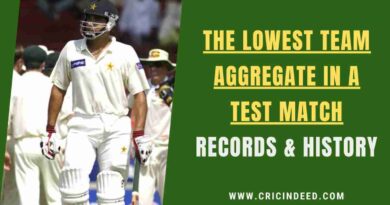 Pakistan all out for 59 and 53 in a test match against australia in 2002