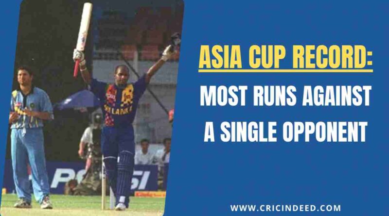 jayasuriya celebrating scoring a century against india in odi asia cup match