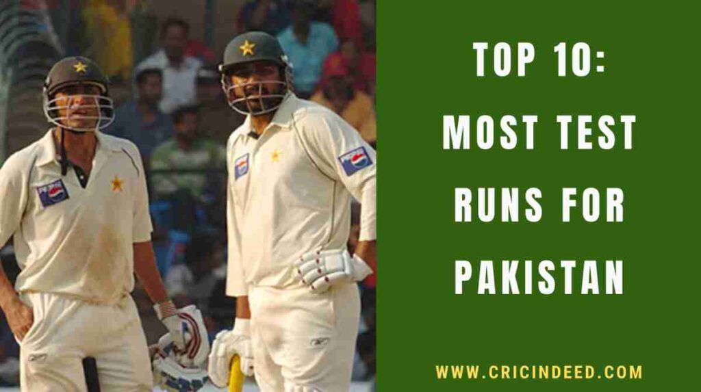 younis khan and inzamam ul haq batting for pakistan in test cricket match