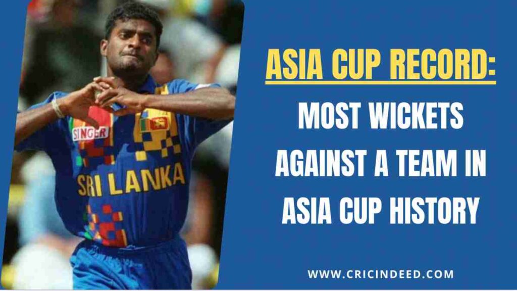 muralitharan vs bangladesh in asia cup match