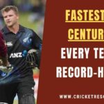 Corey Anderson scored New Zealand's fastest odi century
