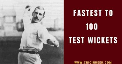 George Lohmann picked his 100 wickets in 1896