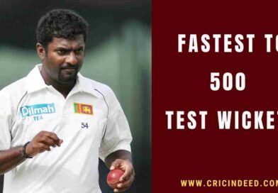 murali celebrating a milestone in test cricket