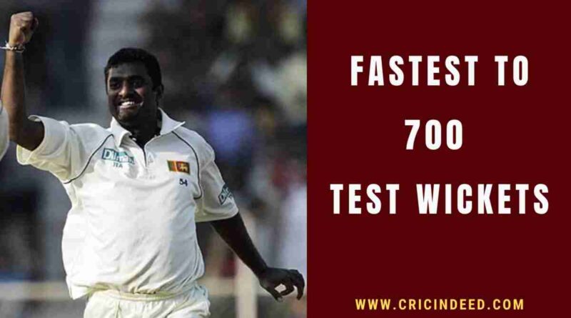 murali picked a milestone wicket in test