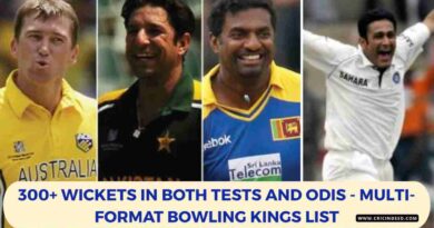 Elite List: 300+ Wickets in Both Test and ODI Cricket