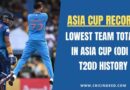 India wrapping up Sri Lanka for a score of 50 in Asia CUp final 2023