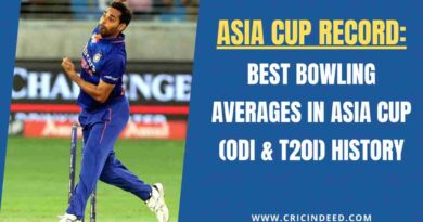 best bowler by average bhuvi in asia cup