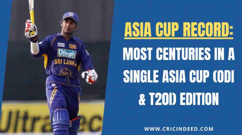 sangakkara scored back to back centuries in asia cup 2008