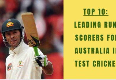 ponting high scorer for australia test