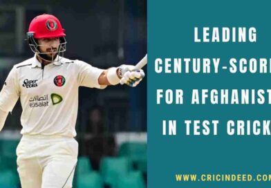 afghanistan's highest century maker test