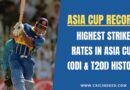 Sanath Jayasuriya explosive batting in an Asia Cup match