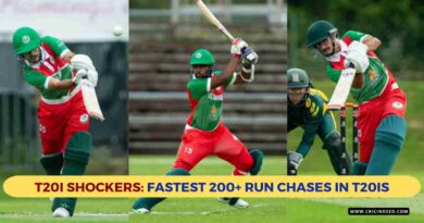 Bulgaria chased Gibraltar's 244 in just 14.2 overs in a T20i game