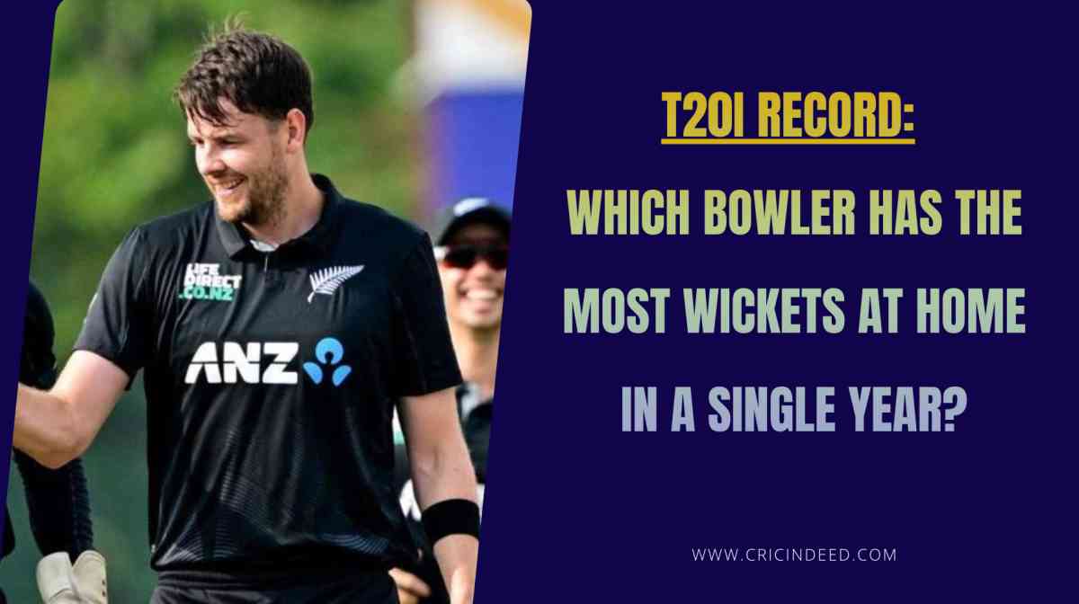 Most T20I Wickets at Home in a Calendar Year