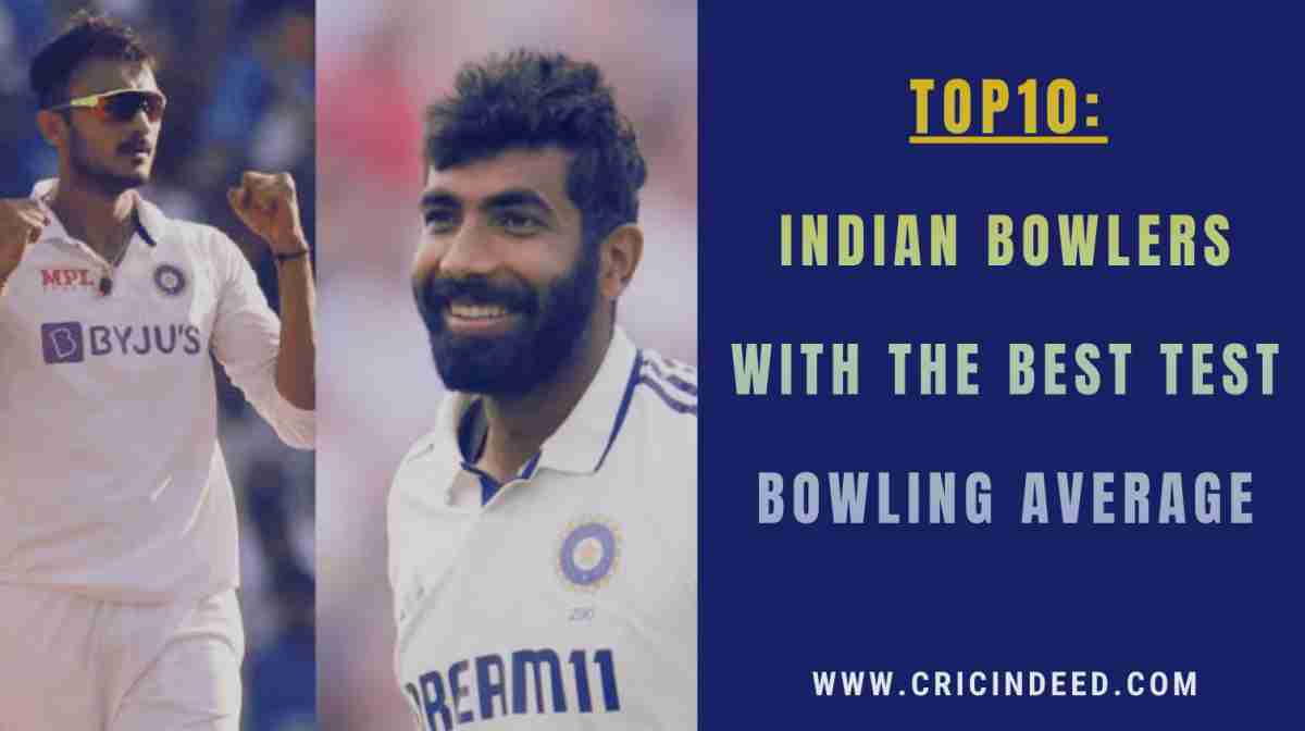 Best Bowling Average for India in Test Cricket