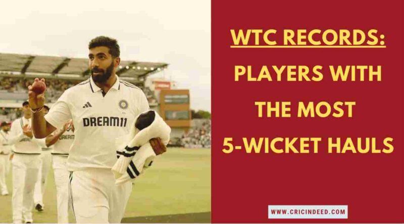 bumrah celebrating a 5-wicket haul in a wtc game