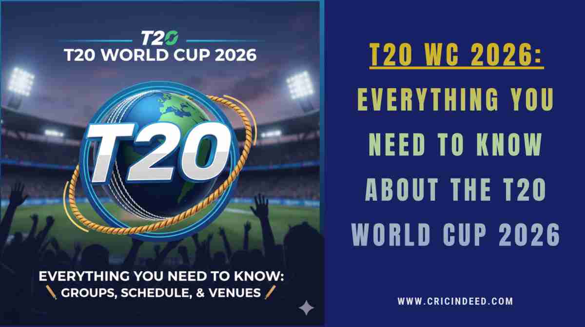 T20 World Cup 2026 Schedule, Groups, & Venues: Full List