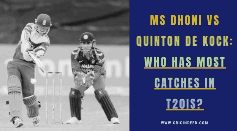 MS Dhoni T20I catches