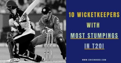 MS Dhoni T20I stumpings stats