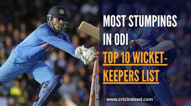 Most Stumpings in ODI