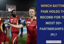 Most 50+ Partnerships in IPL
