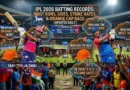 IPL 2026 Batting Stats: Orange Cap Leaderboard, Most 6s & Strike Rates IPL 2026 Batting Records leaderboard showing audience questions about Orange Cap, most sixes, and highest strike rate in a crowded stadium